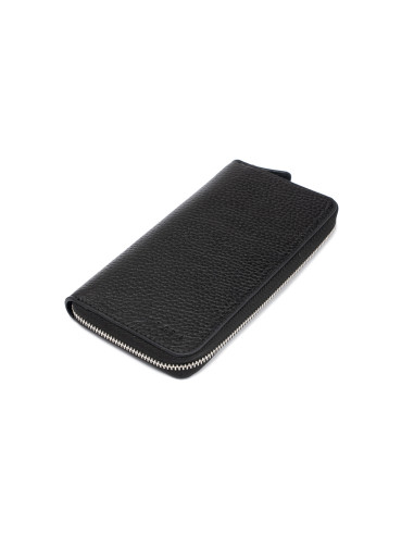 Fermuar Detaylı Deri Cüzdan