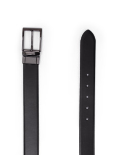 1002 Deri Siyah Erkek Kemer