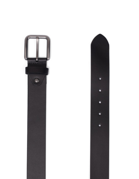 1435 Deri Siyah Erkek Kemer