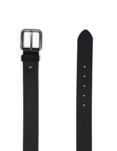 1435 Geyik Deri Siyah Erkek Kemer